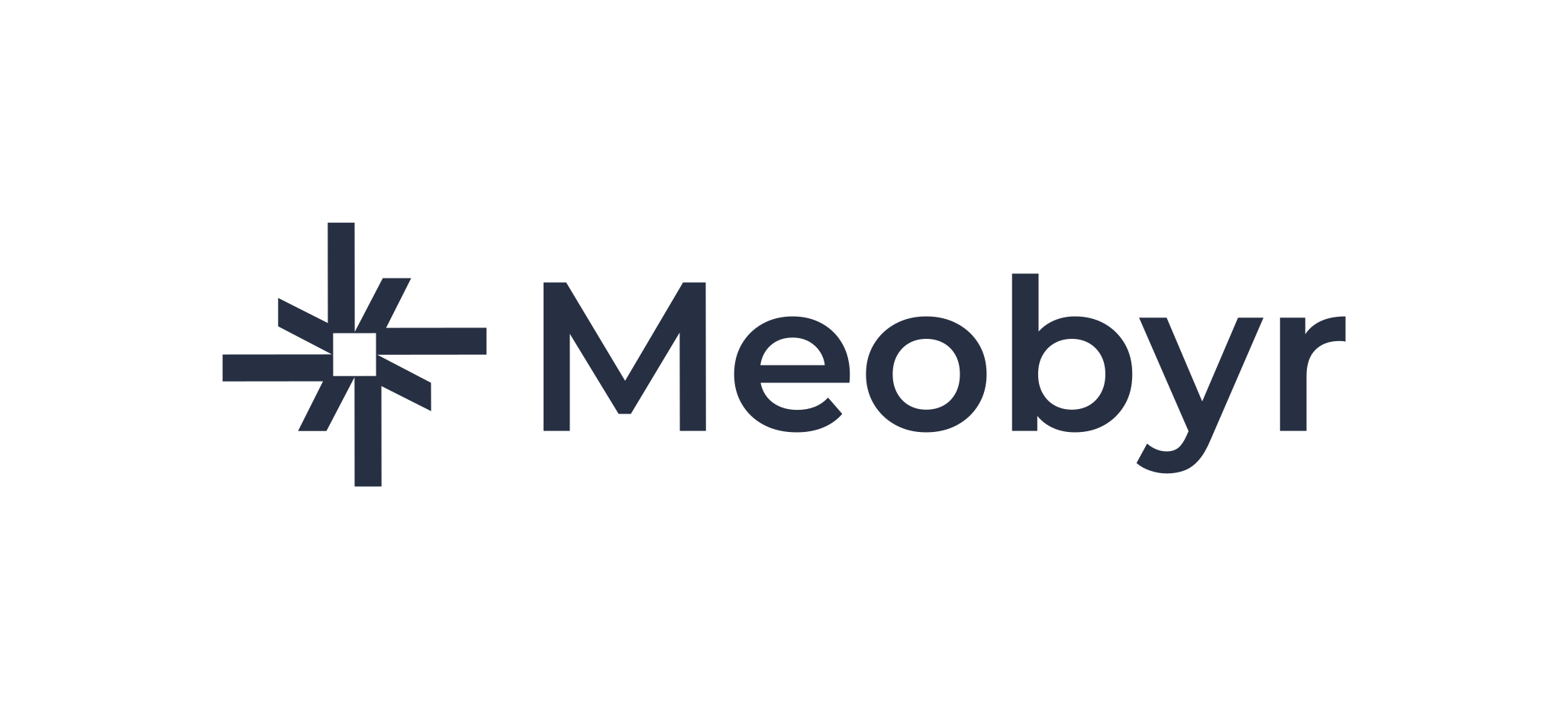 Meobyr logo lockup